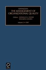 Advances in the Management of Organizational Quality
