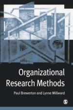 Organizational Research Methods af Paul M Brewerton
