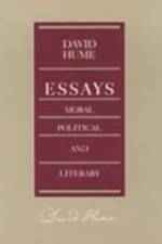 Essays -- Moral Political & Literary, 2nd Edition af David Hume