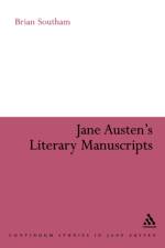 Jane Austen's Literary Manuscripts af Brian Southam