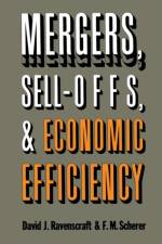 Mergers, Sell-Offs, and Economic Efficiency af David J. Ravenscraft