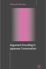 Argument Encoding in Japanese Conversation af M. Shimojo