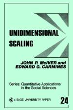Unidimensional Scaling af John P. (Paul) McIver
