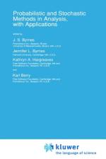 Probabilistic and Stochastic Methods in Analysis, with Applications