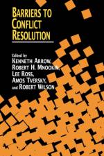 Barriers to Conflict Resolution af Stanford Center on Conflict and Negotiation