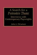 A Search for a Postmodern Theater af John Louis Digaetani