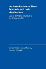 An Introduction to Sieve Methods and Their Applications af Alina Carmen (Princeton University Cojocaru