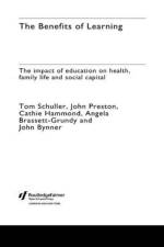 The Benefits of Learning af Tom Schuller