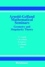 Arnold-Gelfand Mathematical Seminars