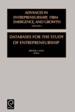 Databases for the Study of Entrepreneurship
