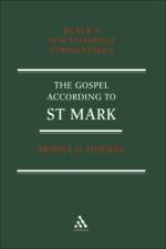 Gospel According To St. Mark af Morna D. Hooker