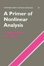 A Primer of Nonlinear Analysis af Antonio (Scuola Normale Superiore Ambrosetti