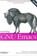 Learning GNU Emacs 3e af Debra Cameron