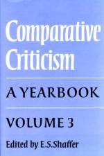 Comparative Criticism: Volume 3
