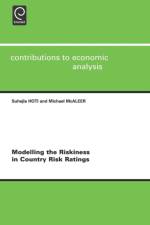 Modelling the Riskiness in Country Risk Ratings