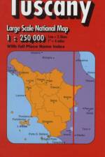 Tuscany Regional Road Map