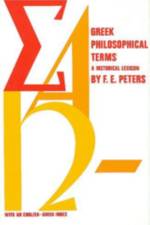 Greek Philosophical Terms af Francis E. Peters