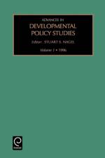 Advances in developmental policy studies