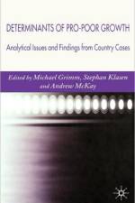 Determinants of Pro-Poor Growth