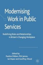 Modernising Work in Public Services