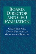 Board, Director and CEO Evaluation af Geoffrey Kiel