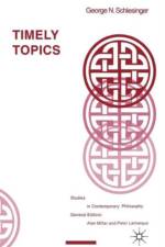 Timely Topics af G. Schlesinger