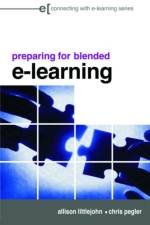 preparing for blended e-learning