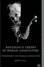 Rousseau's Theory of Human Association af G. Hill