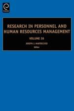 Research in Personnel and Human Resources Management