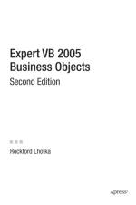 Expert VB 2005 Business Objects af Rockford Lhotka