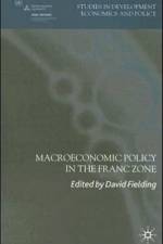 Macroeconomic Policy in the Franc Zone