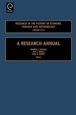 Research in the History of Economic Thought and Methodology