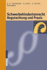 Schwerbehindertenrechtbegutachtung Und Praxis