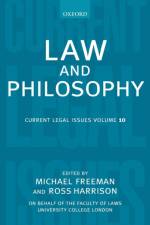 Law and Philosophy