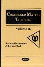 Condensed Matter Theories af Susana Hernández