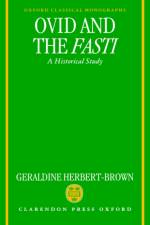 Ovid and the Fasti af Geraldine (formerly Commonwealth Scholar Herbert-Brown
