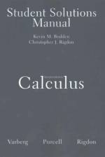 Student Solutions Manual for Calculus af Dale Varberg