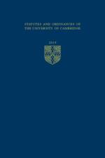 Statutes and Ordinances of the University of Cambridge 2015