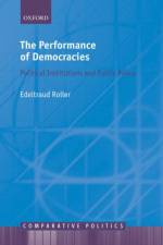 The Performance of Democracies af Edeltraud (Professor of Political Science Roller