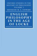English Philosophy in the Age of Locke