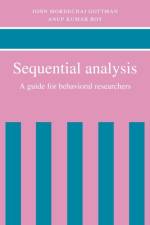 Sequential Analysis af John Mordechai Gottman