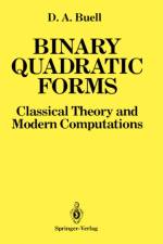 Binary Quadratic Forms af Duncan A. Buell
