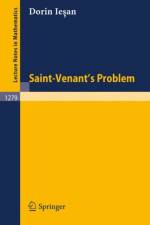 Saint-Venant's Problem af Dorin Iesan