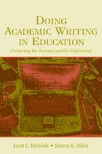 Doing Academic Writing in Education af Janet C. Richards
