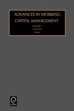 Advances in Working Capital Management