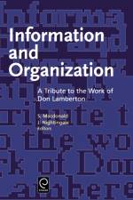 Information and Organization