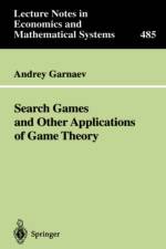 Search Games and Other Applications of Game Theory af Andrey Garnaev