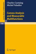 Convex Analysis and Measurable Multifunctions af M. Valadier