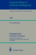 Analogical and Inductive Inference