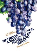 Methods Analysis of Musts and Wines af C. S. Ough